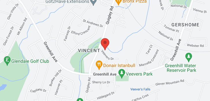 map of 15 Veevers Drive